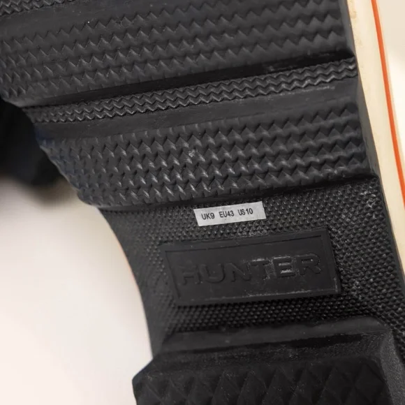 Hunter Men's size 10 Green low-top boots with bag - Picture 6 of 7